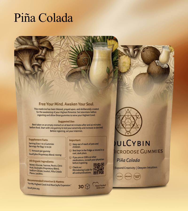 Pina Colada Magic Mushroom Gummies